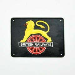 29X 22CM LION BRITISH RAILWAYS SIGN
