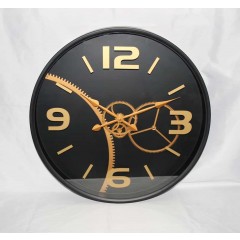 60CM BLACK WALL CLOCK