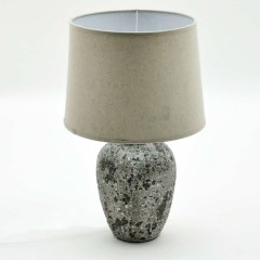 22.5CM RUSTIC LAMP AND SHADE