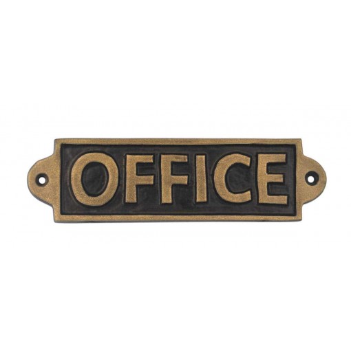 OFFICE - METAL SIGN
