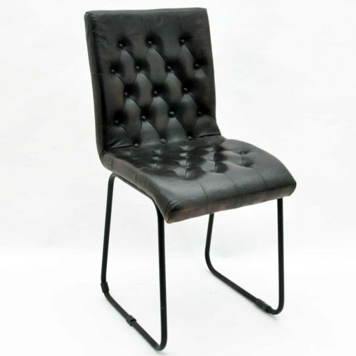 98x46x58CM LEATHER CHAIR