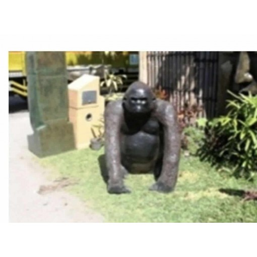 88CM FIBRE GLASS GORILLA