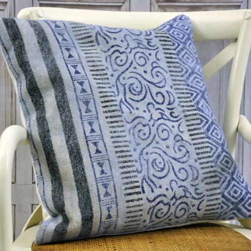 STONE WASHED COTTON DURRY CUSHION COVER