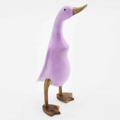 45cm LAVENDER STANDING WEB FEET DUCK