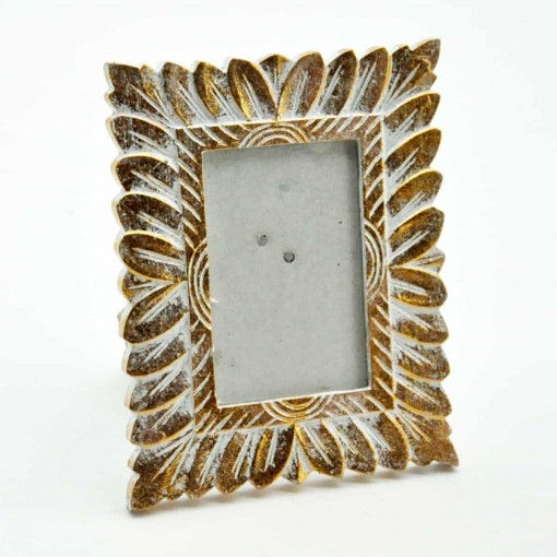 WHITE GOLD PHOTOFRAME